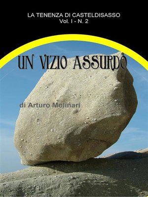 cover image of Un vizio assurdo